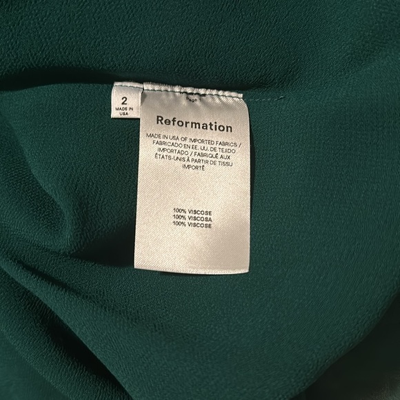 Emersyn Dress in emerald - Picture 9 of 10